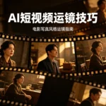 AI短视频镜头技能